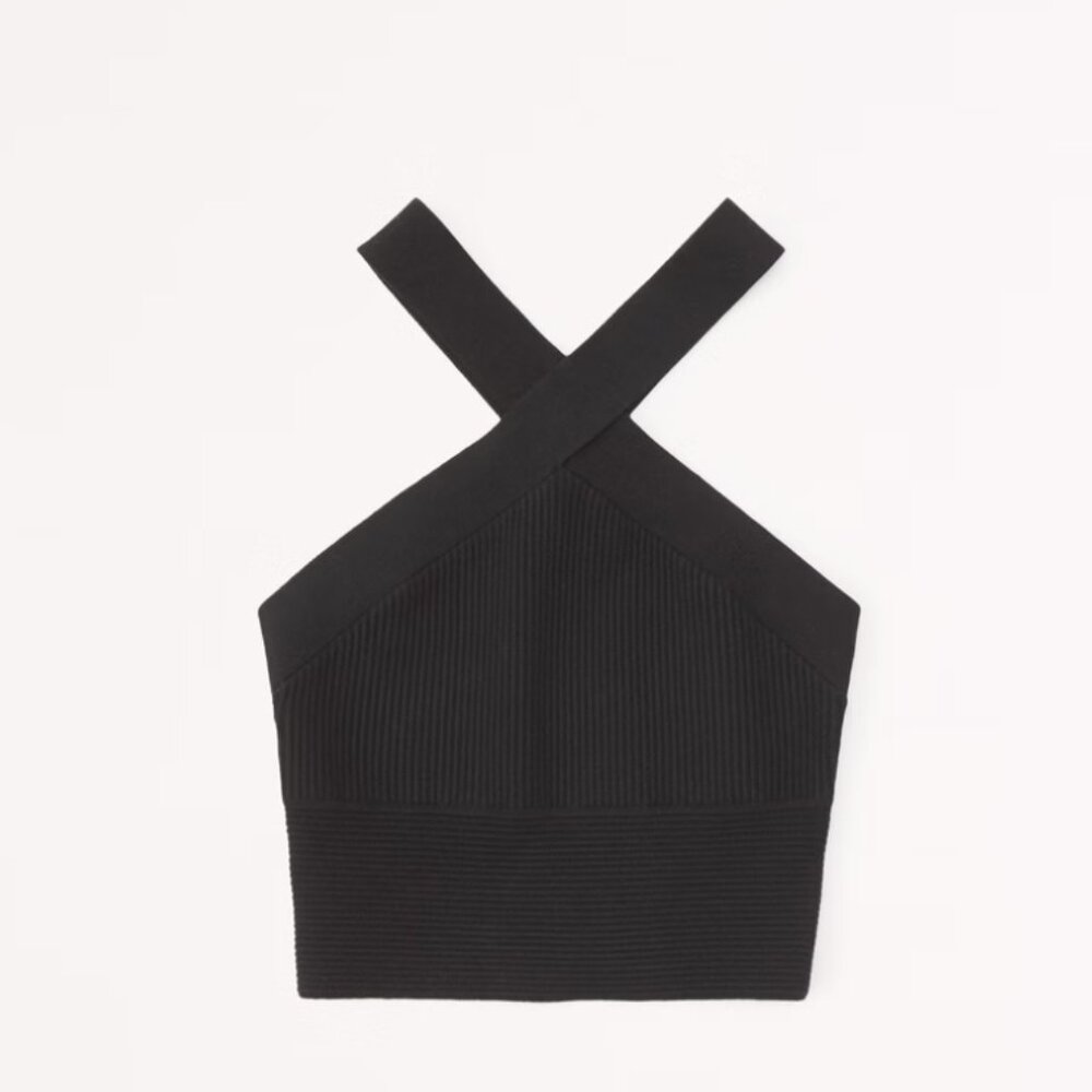 Abercrombie & Fitch Ottoman Ribbed Twist Tank